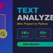 Build A Text Analyzer In Python Complete Beginner Project Tutorial