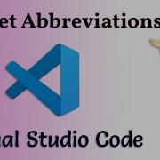 Emmet Abbreviations In Visual Studio Code Editor