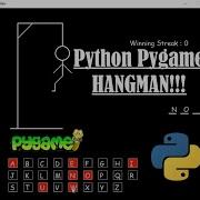 Hangman Demo Python Pygame Module Programming Beginners