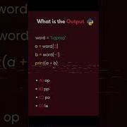 Comment Your Answer Below Python CodeChallenge Learn Python Programming Shorts FirstShort