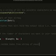 Generate Random String PHP