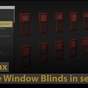 3dsMax How To Make Window Blinds In Seconds