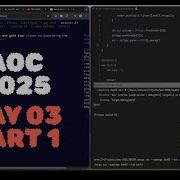 DAY 03 01 Advent Of Code 2025 Rust I Made It To The LOBBY