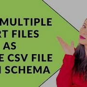 17 Read Multiple Csv Part Files As One File With Schema In Databricks