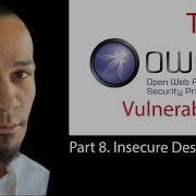 OWASP Part 8 Insecure Deserialization