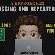 Find Missing And Repeated Values Mathematical Proof Leetcode 2965 CodestorywithMIK