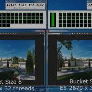 Bucket Size 8 Vs Bucket Size 16 Render Time In 3dsmax And Vray