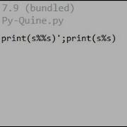Python Quine