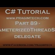 Part 89 ParameterizedThreadStart Delegate