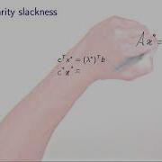 Optimality Conditions Linear Optimization Duality And Complementarity Slackness