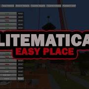 Litematica Easy Place Super Quick Survival Building