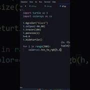Python Turtle Graphics Design Python Shorts Coding