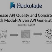 Increase API Quality And Consistency With Model Driven API Generation