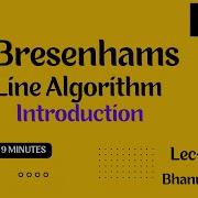 Lec 16 Bresenhams Line Algorithm Introduction Computer Graphics BhanuPriya