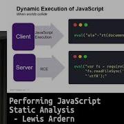 Performing JavaScript Static Analysis By Lewis Ardern