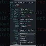 Shorts Deploy A Web Server Apache Httpd Virtual Host On Debian Like Systems Ansible Modules