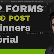 Get Form Data Using PHP GET And POST Methods
