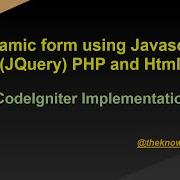 Dynamic Form Using Javascript And Html Add Fields Dynamically With Add And Remove Button