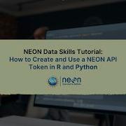 Data Skills Tutorial How To Create And Use A NEON API Token In R And Python