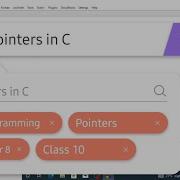 Pointers In C Computer Science Class 10 Chapter 8