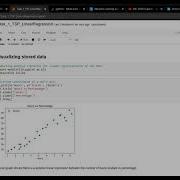 Task 1 Prediction Using Supervised Machine Learning Linear Regression TheSparkFoundation