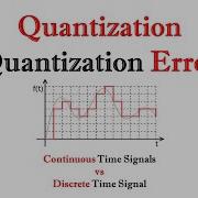 Quantization And Quantization Error