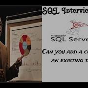 SQL Interview Prep EP 9 Can You Add A New Column To An Existing Table