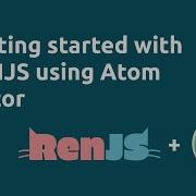 Getting Started With RENJS Using Atom Editor