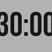 30 MINUTE TIMER COUNTDOWN TIMER MINIMAL