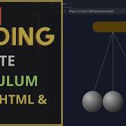 Create Pendulum Animation Using HTML And CSS