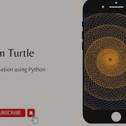 Python Turtle Spiral Animation Using Python Code
