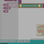 Blockly Text2Code Introduction 5 Get Character Number