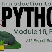 Python Fall 2025 Module 16 10 A16 Project Explanation