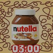 3 MINUTE Timer NUTELLA BOMB Classroom Countdown With Music