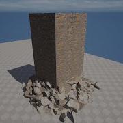 UE5 Chaos Destruction In Sequencer With Chaos Cache Cinematic Playback And Optimization