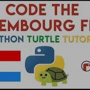 Python Turtle Code The Luxembourg Flag Tutorial