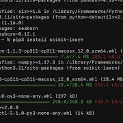 How To Install Matplot Numpy Pandas Packages In Python On MAC M1