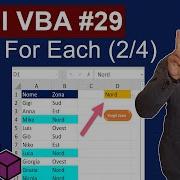 Excel VBA 29 Ciclo For Each Next Estrarre Dati In Un Altro Foglio Con Una Condizione Macro VBA