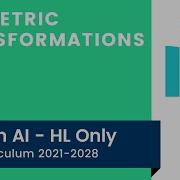 Геометрические преобразования IB Math AI HL