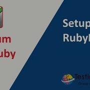 Selenium With Ruby Session 1 Setup RubyMine