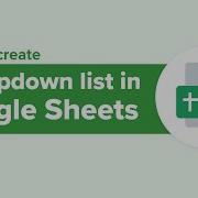 Create A Drop Down List In Google Sheets