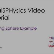 DualSPHysics How To Set Up And Run Floating Sphere