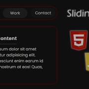 Tabs With Animated Indicator HTML CSS JavaScript