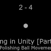 Unity Tutorial 1 PONG 5 9 Polishing Ball Movement