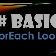 37 C Basics Beginner Tutorial Foreach Loop