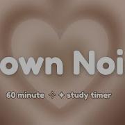60 Minute Brown Noise Focus With Brown Aura Study Timer For Deep Focus Productivity