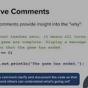 Documentation With Comments
