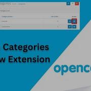 How To Install Categories Preview Admin Extension In OpenCart