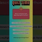Python Quiz 21 Can You Answer This Shorts