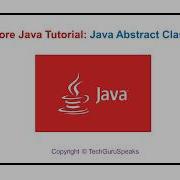 Core Java 16 Java Abstract Class